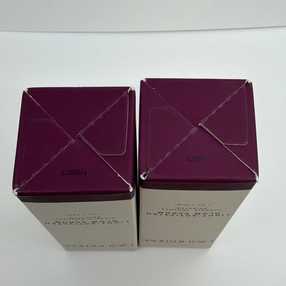2 PACK HigherDOSE Red Light Face Mask Serum Light Activated Glow Serum 1 oz NEW